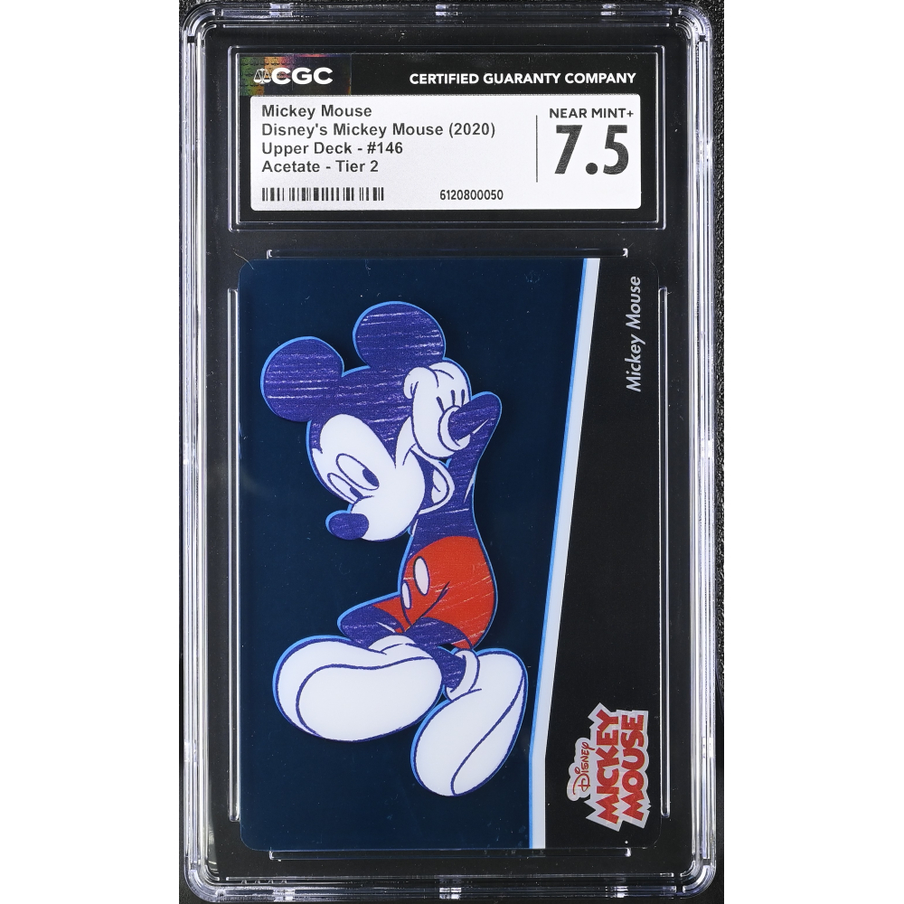 Mickey Mouse 2020 Disney's Mickey Mouse Acetate Tier 2 #146 (CGC 7.5) at PristineAuction.com