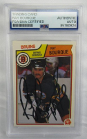 Ray Bourque Signed 1983-84 O-Pee-Chee #45 (PSA) at PristineAuction.com