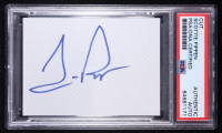 Scottie Pippen Signed Cut (PSA) at PristineAuction.com