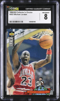 Michael Jordan 1994-95 Collector's Choice TRIV #402 (CGC 8) at PristineAuction.com