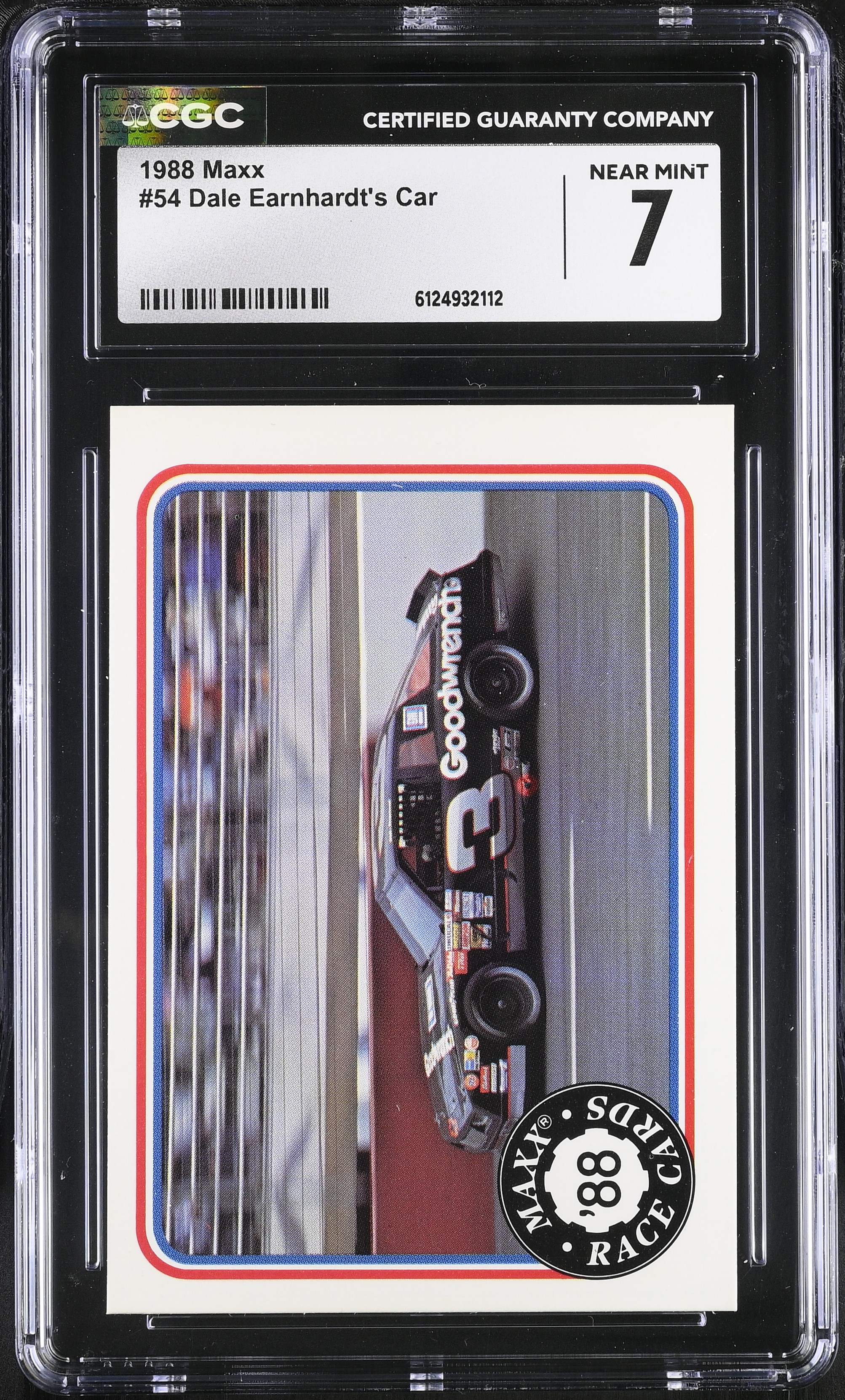 Dale Earnhardt 1988 Maxx Charlotte Car/Goodwrench #54 (CGC 7) at PristineAuction.com Dale Earnhardt 1988 Maxx Charlotte Car/Goodwrench #54 (CGC 7) at PristineAuction.com