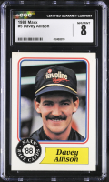 Davey Allison 1988 Maxx Charlotte #5 RC (CGC 8) at PristineAuction.com