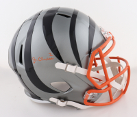 Ja'Marr Chase Signed Bengals Full-Size Speed Helmet (Beckett & Chase) at PristineAuction.com