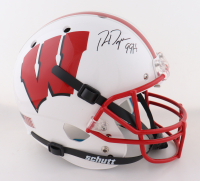 Ron Dayne Signed Wisconsin Badgers Full-Size Helmet Inscribed "99H" (Schwartz) at PristineAuction.com