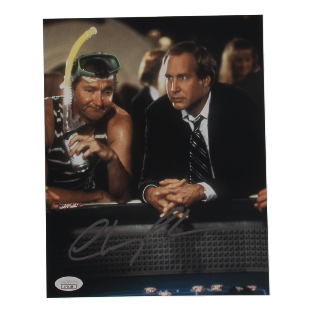 Chevy Chase Signed "National Lampoon's Vegas Vacation" 8x10 Photo (JSA) at PristineAuction.com