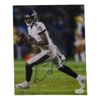 Lamar Jackson Signed Ravens 8x10 Photo (JSA) at PristineAuction.com