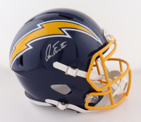Dan Fouts Signed Chargers Full-Size Speed Helmet (Schwartz) at PristineAuction.com