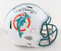 Dwight Stephenson Signed Dolphins Full-Size Speed Helmet Inscribed "HOF 98" (Schwartz) at PristineAuction.com