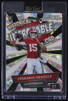 Fernando Mendoza 2025 Wild Card Comix Historical Improbable Record Black and White Prismatic #ACIMFM02 RC #2/2 at PristineAuction.com