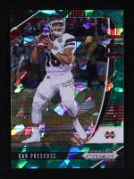 Dak Prescott 2020 Panini Prizm Draft Picks Prizms Green Ice #24 #16/18 at PristineAuction.com