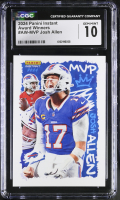 Josh Allen 2024 Panini Instant Award Winners #AW-MVP (CGC 10) at PristineAuction.com