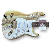 "Creed" Electric Guitar Band-Signed By (4) with Scott Stapp, Mark Tremonti, Scott Phillips & Brian Marhsall (JSA) at PristineAuction.com