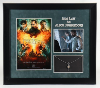 Jude Law Signed "Fantastic Beasts: The Secrets of Dumbledore" Custom Framed Photo Display (JSA) at PristineAuction.com
