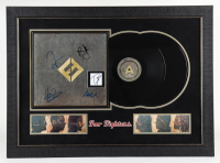 "Foo Fighters" Custom Framed Record Display Band-Signed by (5) with Dave Grohl, Taylor Hawkins, Nate Mendel, Pat Smear & Rami Jaffee (JSA) at PristineAuction.com