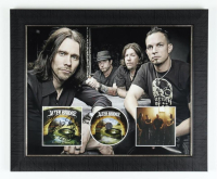Alter Bridge "One Day Remains" Custom Framed CD Disc Cover Display Band-Signed by (4) with Myles Kennedy, Mark Tremonti, Brian Marshall & Scott Phillips (JSA) at PristineAuction.com