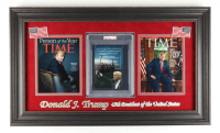 Donald J. Trump Signed Official 2016 "The Donald Trump Agenda" Custom Framed Display (PSA) at PristineAuction.com