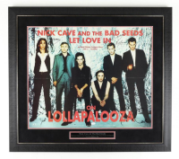 "Nick Cave and the Bad Seeds" Custom Framed Poster Display Band-Signed by (6) with Nick Cave, Jim Sclavunos, Thomas Wydler, Conway Savage (JSA) at PristineAuction.com