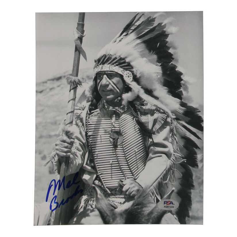 Mel Brooks Signed "Blazing Saddles" 8x10 Photo (PSA) at PristineAuction.com Mel Brooks Signed "Blazing Saddles" 8x10 Photo (PSA) at PristineAuction.com