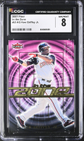 Ken Griffey Jr. 2007 Fleer In the Zone #KG (CGC 8) at PristineAuction.com
