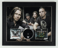 Alter Bridge Custom Framed "Blackbird" CD Disc Cover Display Band-Signed by (4) with Myles Kennedy, Mark Tremonti, Brian Marshall & Scott Phillips (JSA) at PristineAuction.com