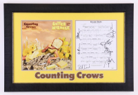 Counting Crows "Butter Miracle: Suite One" Custom Framed Sheet Music Display Signed by (7) with Adam Duritz, David Bryson, Charlie Gillingham, Jim Bogios (JSA) at PristineAuction.com