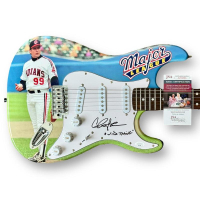 Charlie Sheen Signed "Major League" 39" Electric Guitar Inscribed "Wild Thing" (JSA) at PristineAuction.com