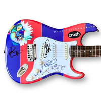 Dave Matthews Band Custom "Crash" Stratocaster Style Guitar Band-Signed By (5) with Dave Matthews, Carter Beauford, Stefan Lessard, Boyd Tinsley & Tim Reynolds (JSA) at PristineAuction.com
