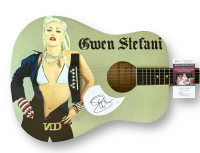 Gwen Stefanin Signed Custom Acoustic Guitar (JSA) at PristineAuction.com