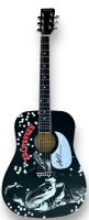 Zach Bryan Signed Custom Acoustic Guitar (JSA) at PristineAuction.com