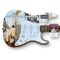 Noel Gallagher Signed "Oasis" Stratocaster Style Guitar (JSA) at PristineAuction.com