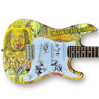 "Dave Matthews Band" 38" Custom Fender Electric Guitar Band-Signed by (5) with Dave Matthews, Carter Beauford, Stefan Lessard, Jeff Coffin, Tim Reynolds (JSA) at PristineAuction.com