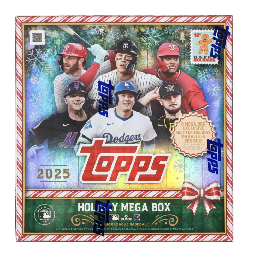 2025 Topps Holiday Baseball Mega Box at PristineAuction.com