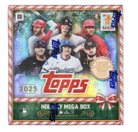2025 Topps Holiday Baseball Mega Box at PristineAuction.com
