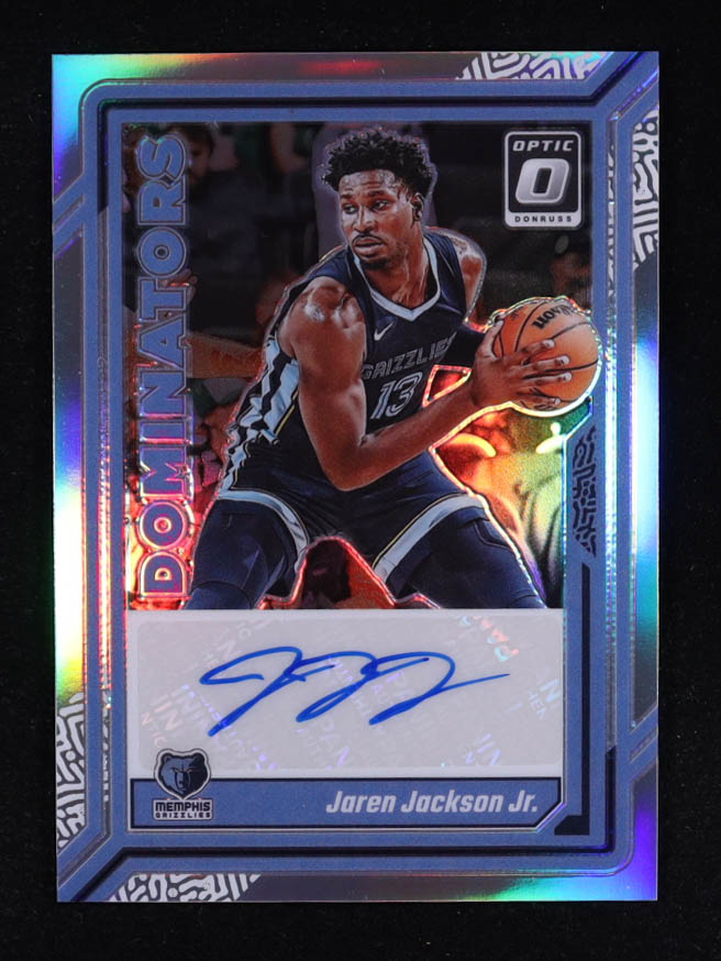 Jaren Jackson Jr. 2023-24 Donruss Optic Dominators Signatures #7 #31/99 at PristineAuction.com Jaren Jackson Jr. 2023-24 Donruss Optic Dominators Signatures #7 #31/99 at PristineAuction.com