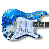 Nick Cave Signed Custom Stratocaster Style Guitar (JSA) at PristineAuction.com