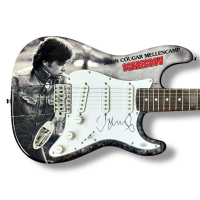John Cougar Mellencamp Signed "Scarecrow" Custom Stratocaster Guitar (JSA) at PristineAuction.com