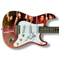Joan Jett Signed "The Runaways" Custom Stratocaster Style Guitar Inscribed "Rock On" & "Love" (JSA) at PristineAuction.com