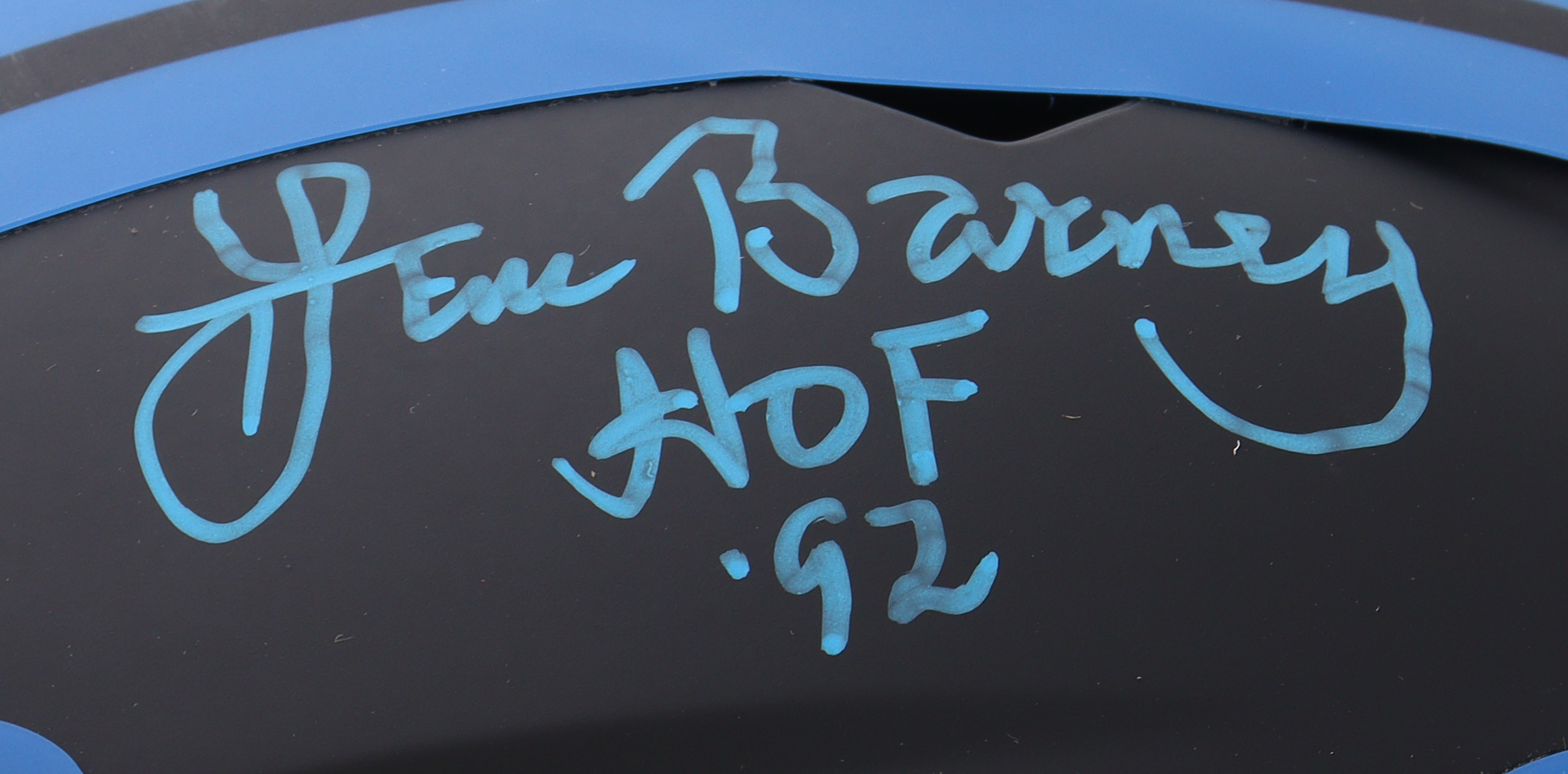 Lem Barney Signed Lions Full-Size Eclipse Alternate Speed Helmet Inscribed "HOF 92" (Schwartz) at PristineAuction.com Lem Barney Signed Lions Full-Size Eclipse Alternate Speed Helmet Inscribed "HOF 92" (Schwartz) at PristineAuction.com