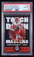 Patrick Mahomes II 2020 Panini Mosaic Touchdown Masters Mosaic #TM8 (PSA 10) at PristineAuction.com