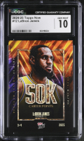 LeBron James 2024-25 Topps Now #12 (CGC 10) at PristineAuction.com