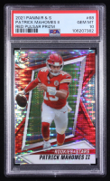 Patrick Mahomes II 2021 Rookies and Stars Red Pulsar Prizm #68 (PSA 10) at PristineAuction.com