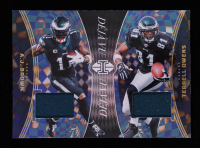 A.J. Brown / Terrell Owens 2024 Panini Illusions Deja Vu Jerseys #8 at PristineAuction.com
