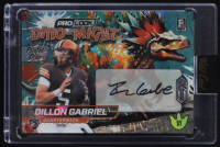 Dillon Gabriel 2024 Wild Card Alumination Pro Look Dino-Might Autographs Prismatic #DPPDDGA RC #1/1 at PristineAuction.com