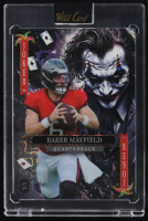 Baker Mayfield 2025 Wild Card Jokers Wild Joker Mojo #SDJWMGMNA06 #1/1 at PristineAuction.com