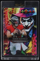 Baker Mayfield 2025 Wild Card Jokers Wild Joker Lazer #SDJWMBMNI06 #1/1 at PristineAuction.com