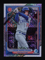 Pete Crow-Armstrong 2024 Bowman Chrome Bowman Mega Box #85 RC at PristineAuction.com