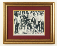 Mike Rozier Signed Oilers Custom Framed Photo Display (PSA) at PristineAuction.com
