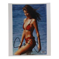Claudia Schiffer Signed 8x10 Photo (PSA) at PristineAuction.com