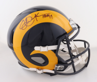 Eric Dickerson Signed Rams Full-Size Speed Helmet Inscribed "HOF 99" (Schwartz) at PristineAuction.com