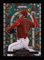 Shohei Ohtani 2022 Panini Prizm Stained Glass #3 at PristineAuction.com